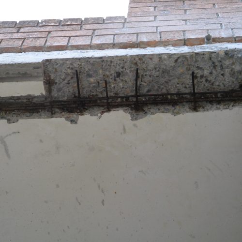 damaged area 1 (unit 3)